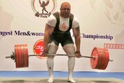 ببینید | بلند کردن سومین وزنه سنگین تاریخ توسط یک ایرانی