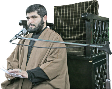 منبر متفاوت روحانی نابینای محله سجاد | جوانان سؤالهایی میکنند که برای روحانیان غریب است