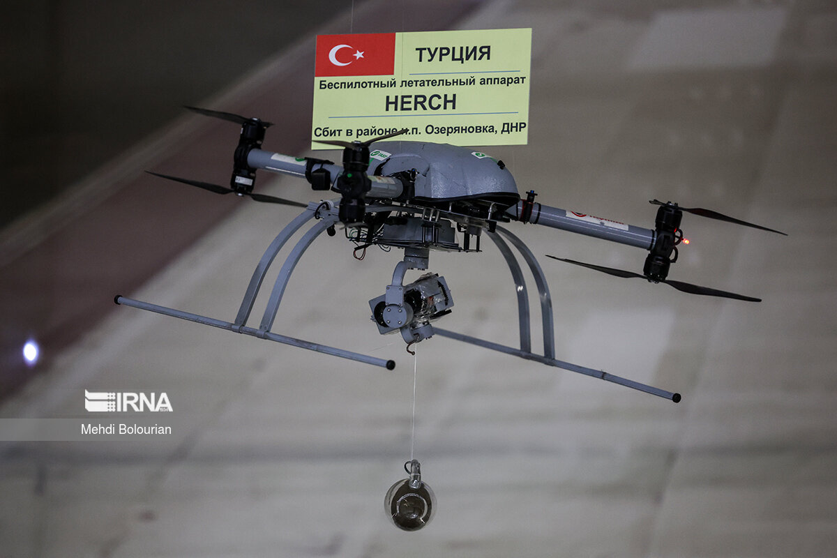 عکس | پهپادهای خاص توقیف شده توسط روسیه