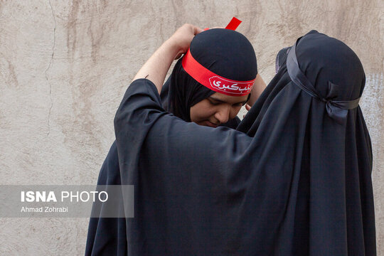 اجتماع و پیاده روی هیات مذهبی بانوان استان قم