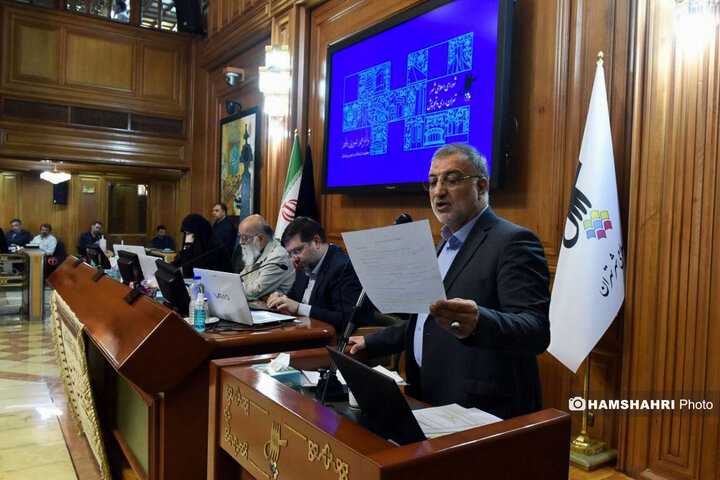 جلسه شورای شهر تهران با حضور شهردار