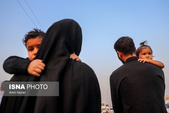 حرکت کاروان مشایه الحسین اهواز به سمت کربلا