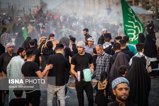 حرکت کاروان مشایه الحسین اهواز به سمت کربلا