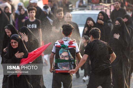 حرکت کاروان مشایه الحسین اهواز به سمت کربلا