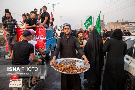 حرکت کاروان مشایه الحسین اهواز به سمت کربلا