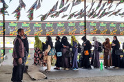 تصاویر | حال و هوای زائران پاکستانی هنگام ورود به خاک ایران