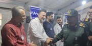 عکس | لحظه افتتاح ۲ بیمارستان صحرایی سپاه در شلمچه و کربلا