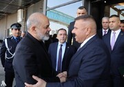 وزیر کشور وارد بغداد شد | کدام مقام عراقی از وحیدی استقبال کرد؟