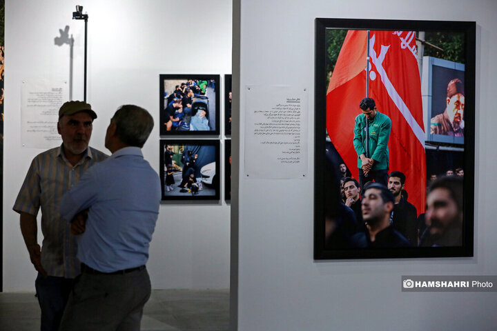 «روضه‌ شهیدان» در گالری خانه عکاسان ایران