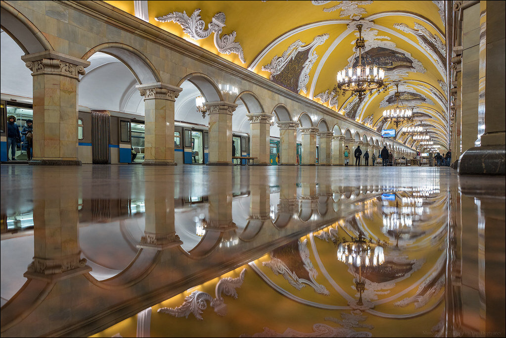 تصاویر زیباترین ایستگاه های متروی دنیا | مترو به مثابه اثر هنری