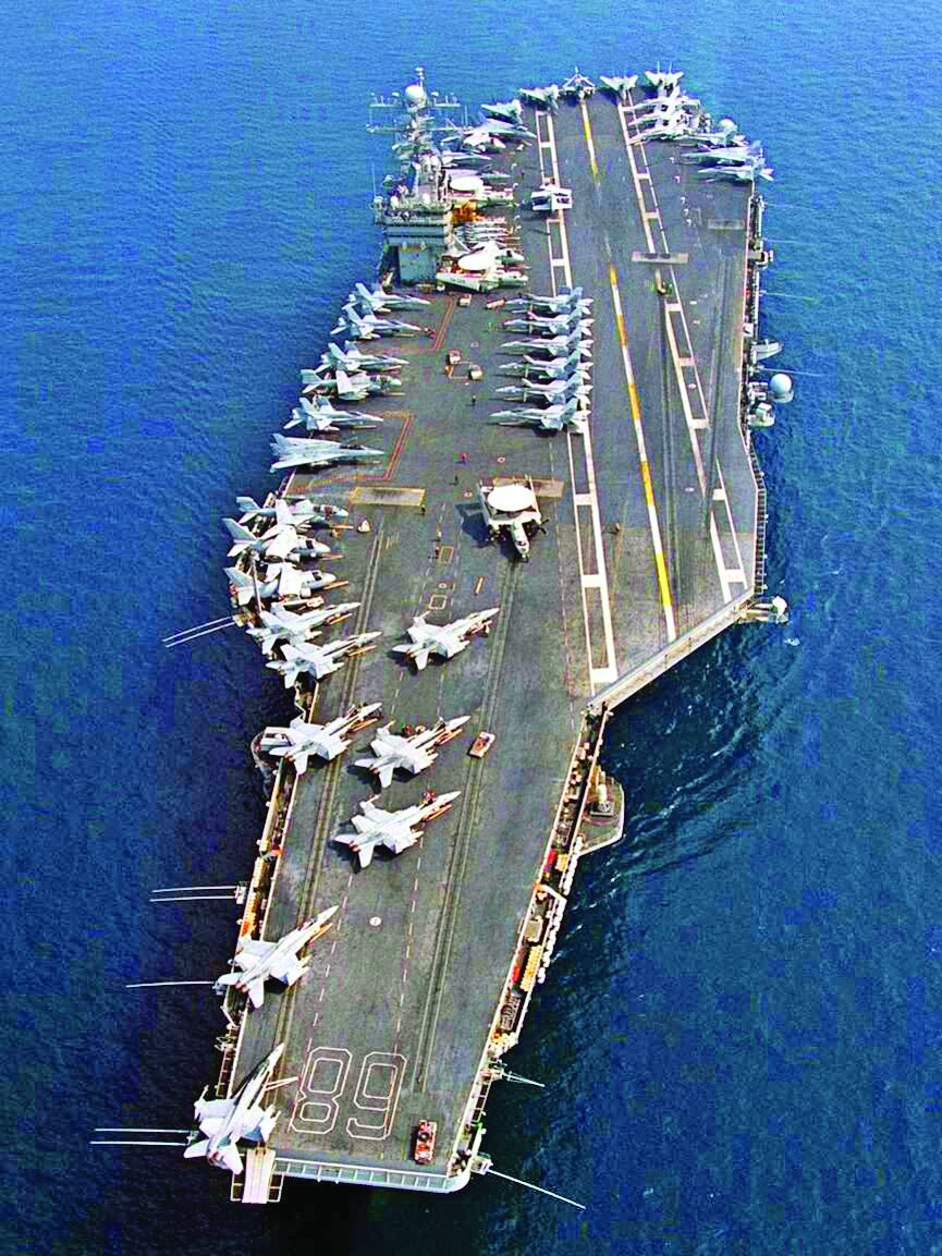 بزرگترین ناوهای هواپیمابر دنیا
