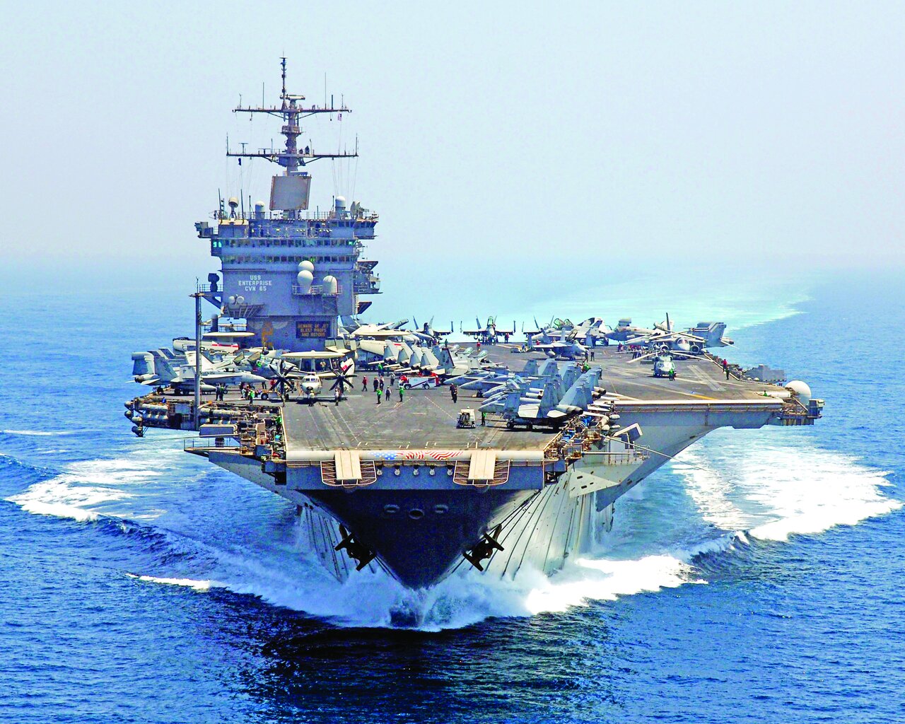 بزرگترین ناوهای هواپیمابر دنیا