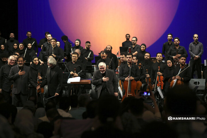 ارکستر ملی ایران با «وداع» به صحنه رفت