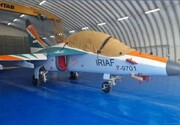 تصاویر حضور متفاوت جنگنده روس در ایران | یاک ۱۳۰ تحویل نیروی هوایی ارتش شد
