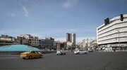 عکس | دیوارنگاره جدید میدان انقلاب؛ نمای ضریح امام حسین (ع)
