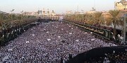 ببینید | سیل جمعت در کربلا ؛ ۱۴ میلیون زائر برای اربعین حسینی به کربلا رسیدند