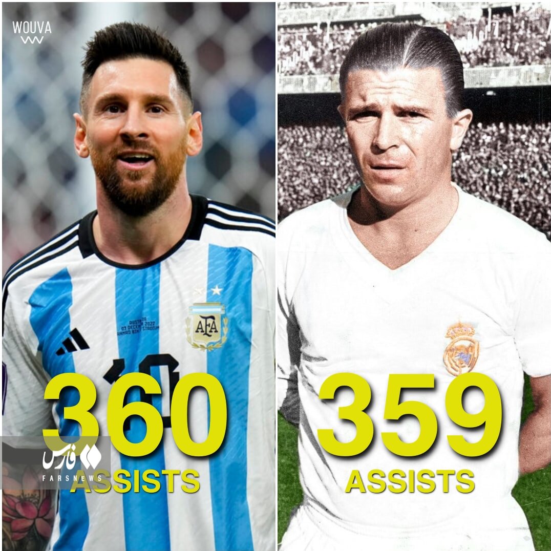 مسی رکورد تاریخی پوشکاش را شکست