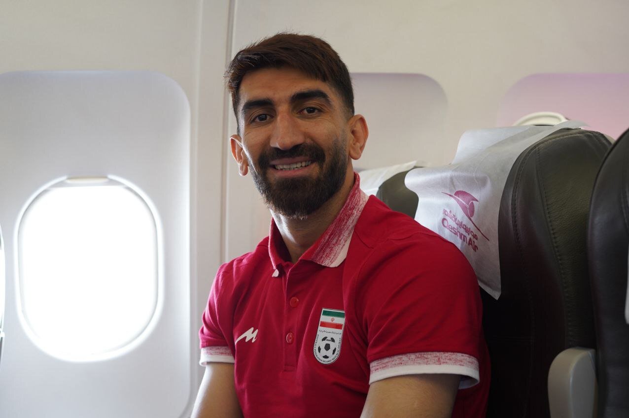 تیم ملی فوتبال به بلغارستان رفت