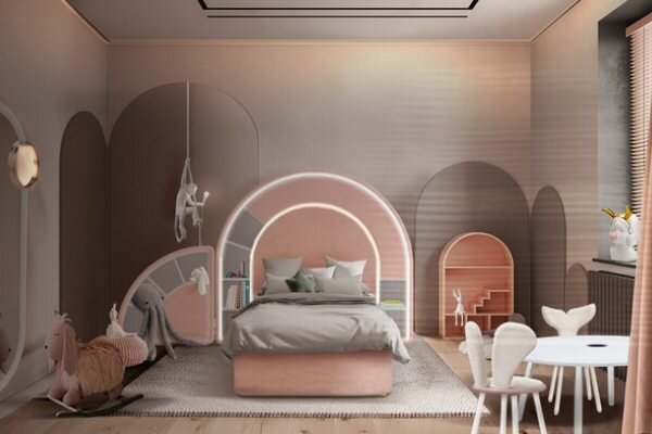 6 ویژگی مهم یک اتاق خواب دخترانه رویایی