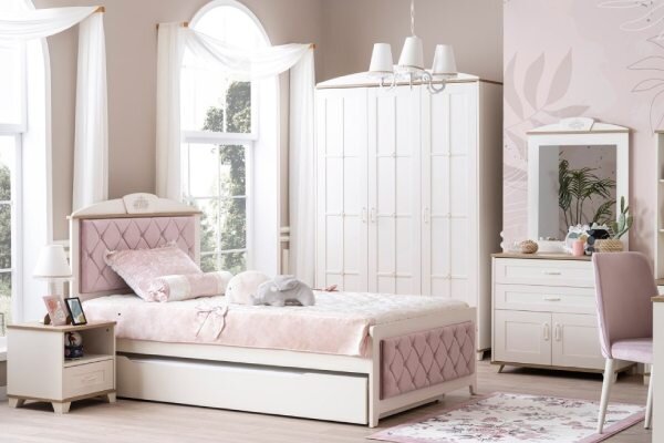 6 ویژگی مهم یک اتاق خواب دخترانه رویایی