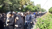 ببینید | راهپیمایی پرشور جاماندگان اربعین حسینی در شیراز