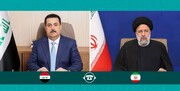 قدردانی رئیس جمهور ایران از السودانی برای میهمان‌نوازی عراقی‌ها