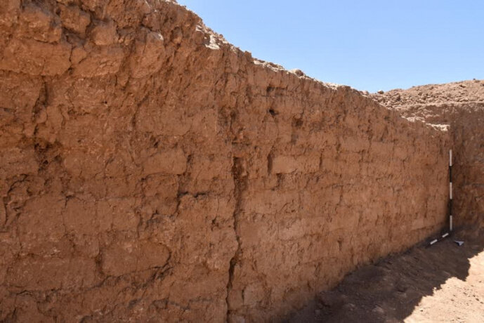 تصاویر | کشف بقایای یک بنای یادمانی مهم مربوط به دوره اشکانی در کاوشهای محققان دانشگاه تهران