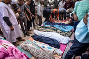 تصاویر | جنازه‌ها روی زمین به صف شدند ؛ فریاد زنان به آسمان بلند شد | اینجا مراکش است ؛ روزهای پس از زلزله مهیب!