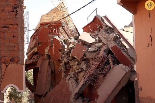 تصاویر غم‌انگیز از زلزله نادر و قدرتمند در مراکش