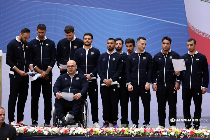 تجلیل از قهرمانان و مدال آوران ورزش با حضور رئیس جمهور