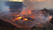 ببینید| فوران آتش‎فشان کیلاویا در هاوایی