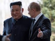 تصاویر نحوه استقبال از رهبر کره شمالی در روسیه | لحظه رسیدن قطار کیم جونگ اون به مسکو را ببینید