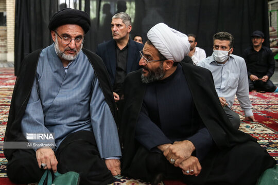 مراسم ترحیم والده «سیدرضا نریمانی»