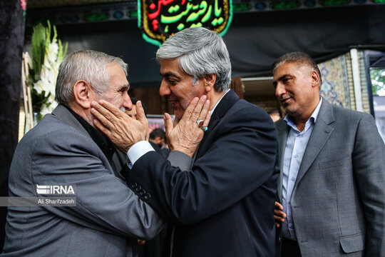 مراسم ترحیم والده «سیدرضا نریمانی»