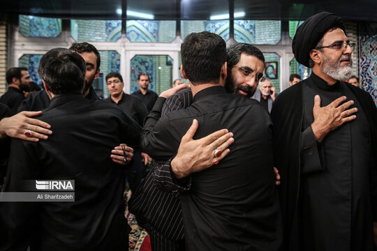 مراسم ترحیم والده «سیدرضا نریمانی»