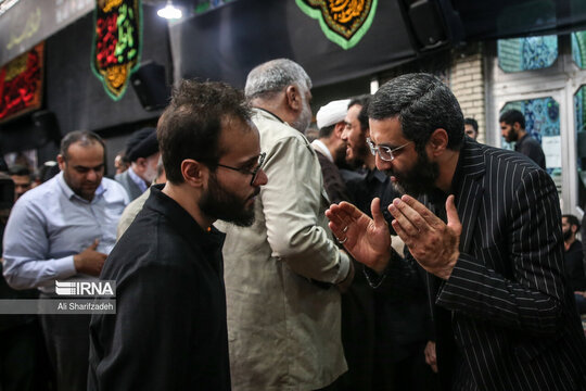 مراسم ترحیم والده «سیدرضا نریمانی»