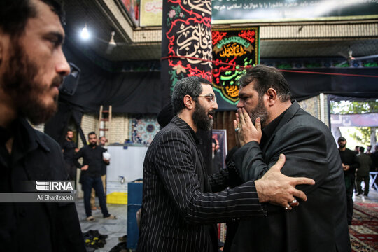 مراسم ترحیم والده «سیدرضا نریمانی»