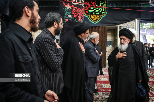 مراسم ترحیم والده «سیدرضا نریمانی»