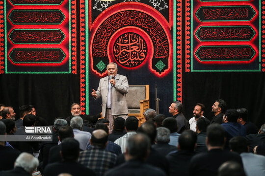 مراسم ترحیم والده «سیدرضا نریمانی»