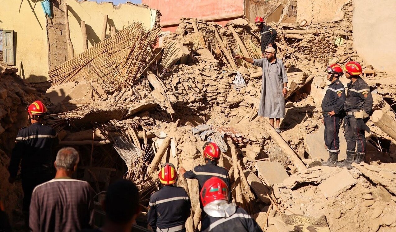 زلزله مراکش - مغرب
