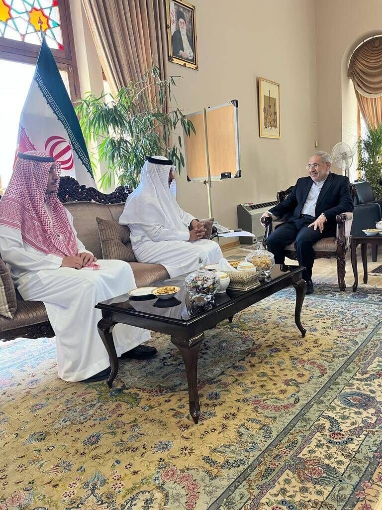 عکس| آغاز دیدارهای سفیر عربستان در ایران