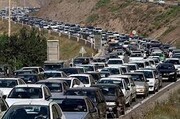 ببینید | هم‌اکنون؛ ترافیک عجیب و سنگین در مرزن‌آباد مازندران