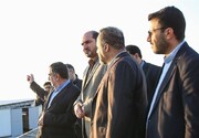 تصاویر | حضور معاون رئیسی در جمع زائران پیاده در جاده‌های منتهی به مشهد