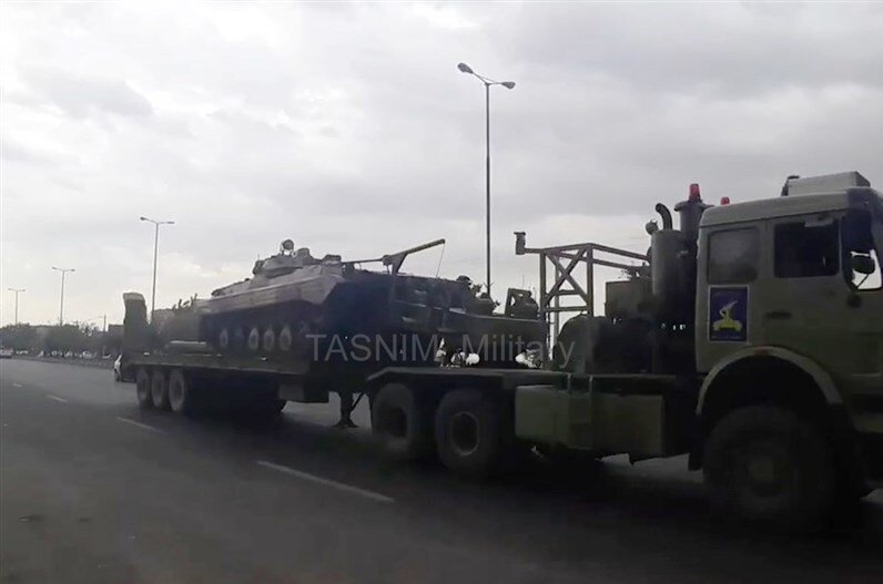 پایان اولتیماتوم | تصاویر اعزام تجهیزات زرهی سپاه به شمالغرب کشور | توضیحات تکمیلی ؛ ماجرا چیست؟