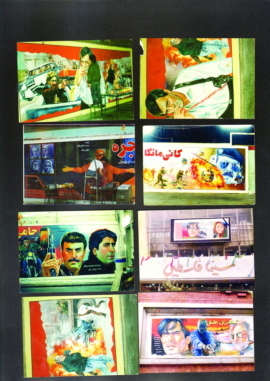 مردی که فیلمهای سینمایی را نقاشی میکرد