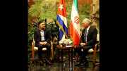 دیدار معاون رئیس‌جمهور ایران با رئیس‌جمهور کوبا
