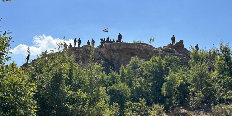 تصاویر | درگیری عراق با گروهکهای تروریستی تجزیهطلب در مرز ایران | نیروهای عراقی کنترل نقطه مرزی را به دست گرفتند