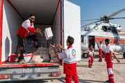 ببینید | ارسال محموله ۴۰ تنی و تیم‌ امداد و نجات برای سیل‌زدگان لیبی
