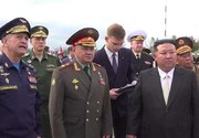 تصاویر بازدید رهبر کره شمالی از فرودگاه نظامی روسیه