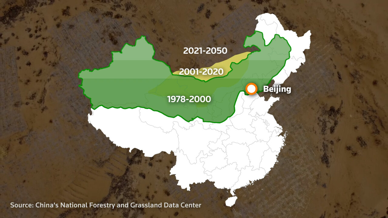 نسخه چینی مقابله با بیابان با بودجه ۹ میلیارد دلاری | کاشت ۷۰ میلیارد درخت  تا سال ۲۰۳۰ محقق می شود؟